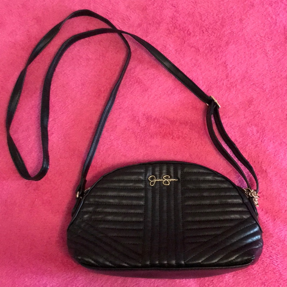 Jessica Simpson Black Cross Body Bag